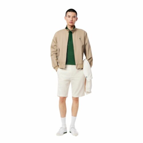 LACOSTE bermuda chino blanc