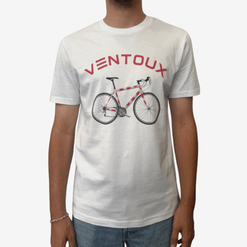 BONMOMENT T-shirt Vélo à pois white
