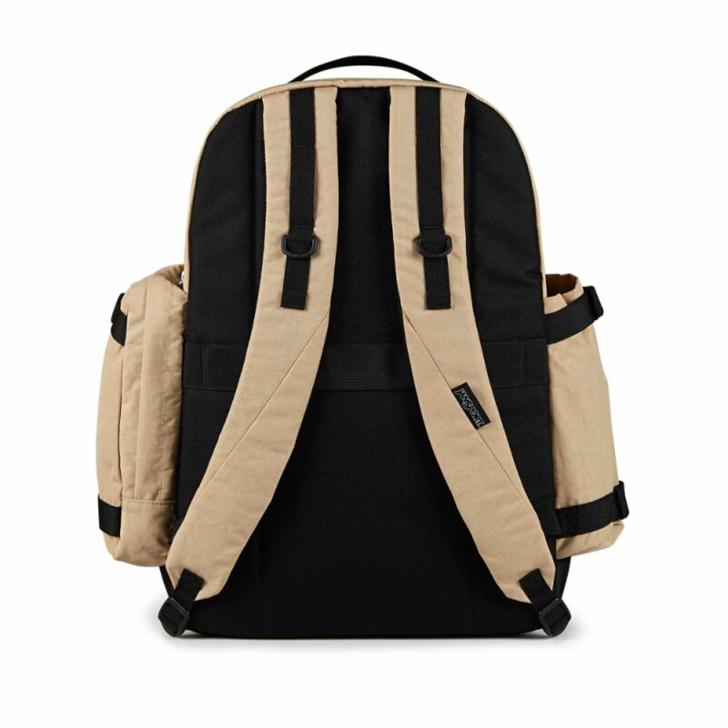 sac à dos a poches grande taille jansport seattle beige