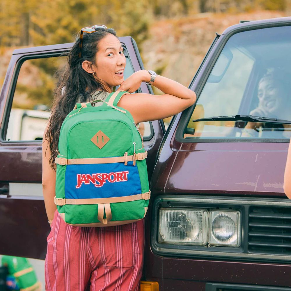 Jansport marque de sac à dos américaine sac small pack seattle green