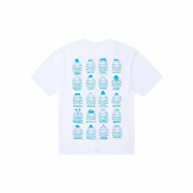 edwin t-shirt music channel blanc