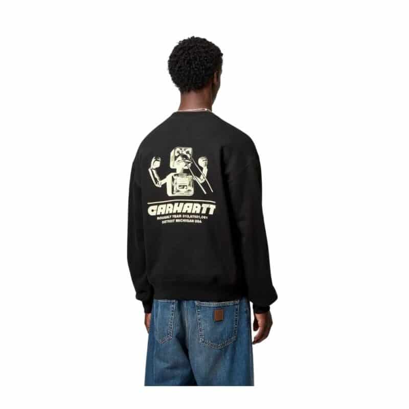 wiptopia sweat en coton carhartt wip