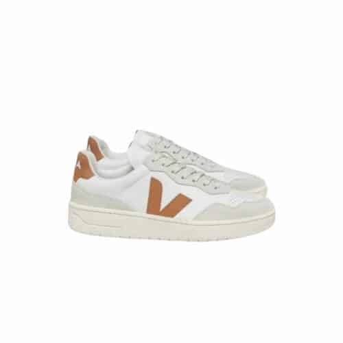 VEJA V-90 leather camel homme