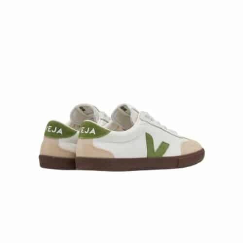 VEJA Volley leather kiwi femme