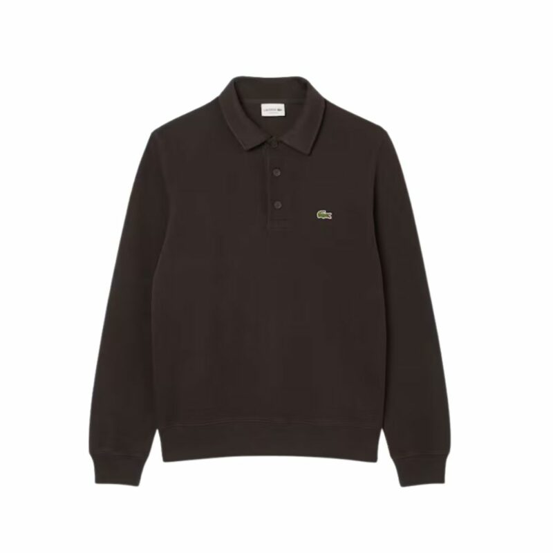 lacoste sweatshirt marron