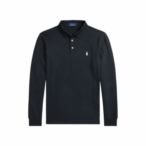 RALPH LAUREN Polo stretch manches longues black