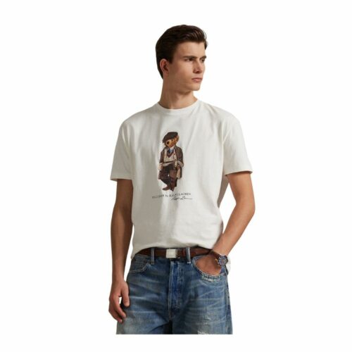 RALPH LAUREN T-shirt Bear white