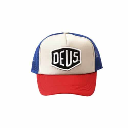 DEUS Casquette Baylands camionneur blue