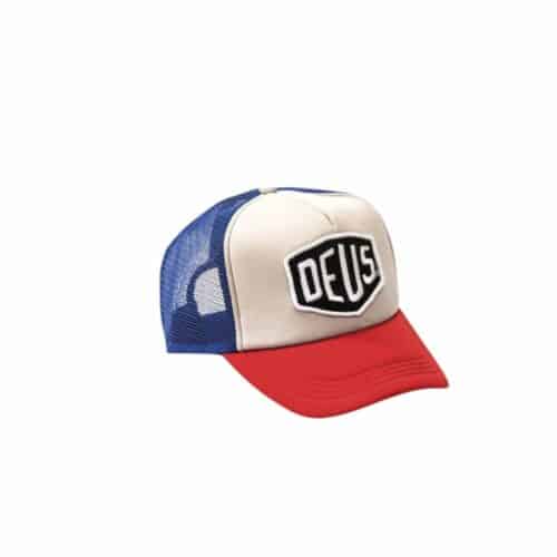 DEUS Casquette Baylands camionneur blue