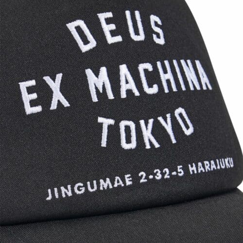 DEUS Casquette Tokyo black