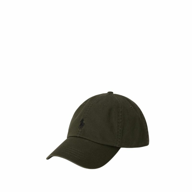 CASQUETTE RALPH LAUREN VERT OLIVE EN COTON CHEZ SPORT AVENTURE a oRANGE