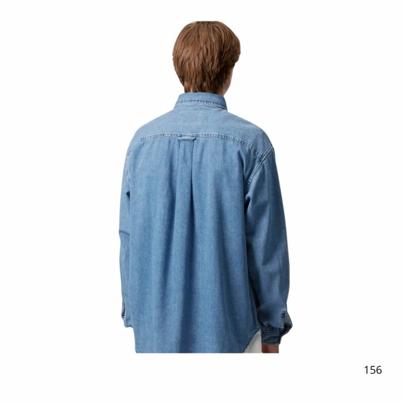 chemise en jean bleu lucas carhartt