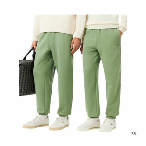 LACOSTE Pantalon de survêtement molleton thym