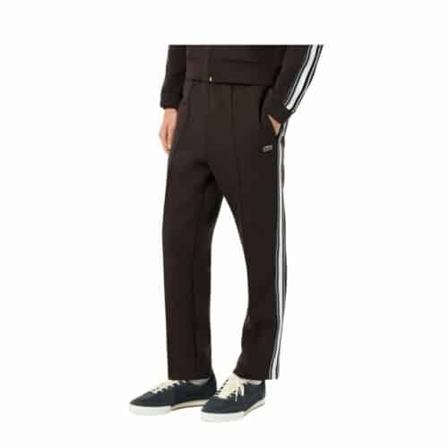 LACOSTE pantalon survetement marron