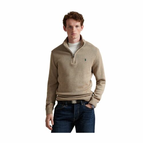 RALPH LAUREN Pull dem-zip bronze