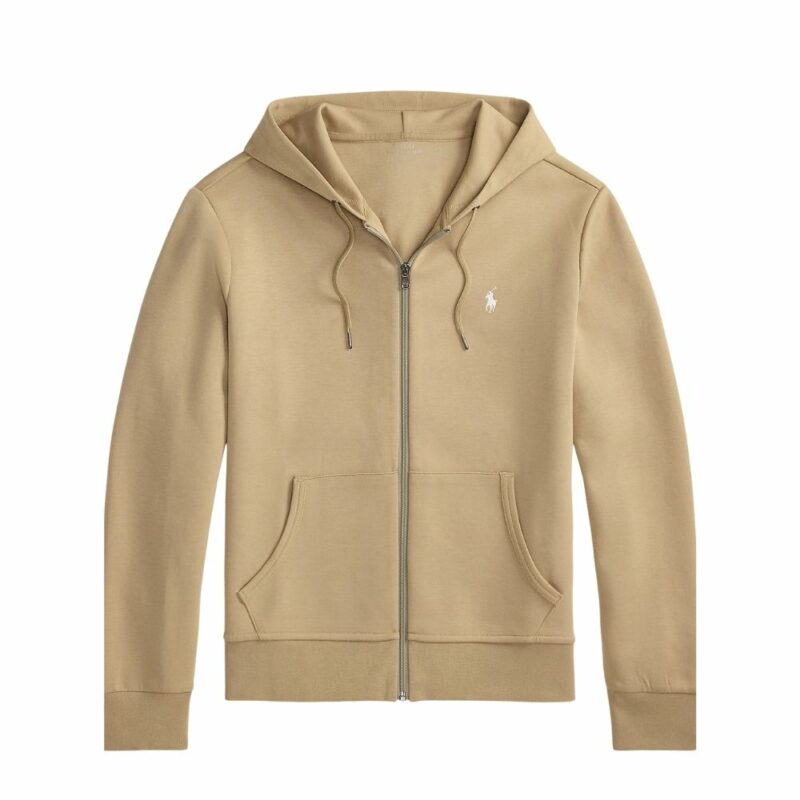 SWEAT Zippé ralph lauren beige a capuche chez sport aventure à Orange