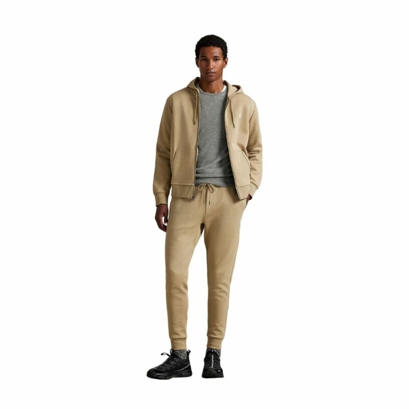 SWEAT Zippé ralph lauren beige a capuche chez sport aventure à Orange