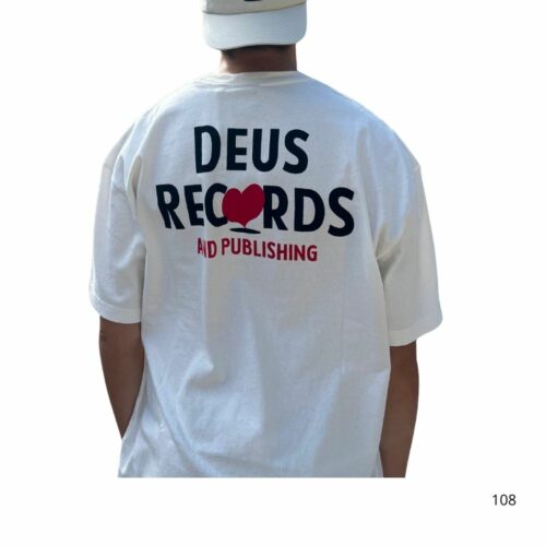 DEUS t-shirt Deep cut white