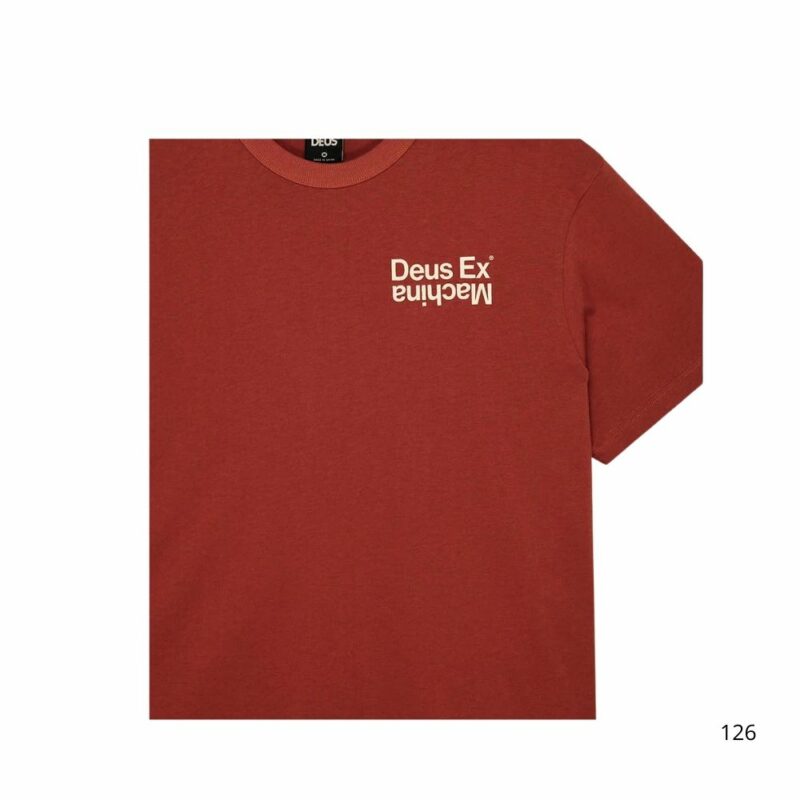 DEUS ex machina t-shirt orange Axis