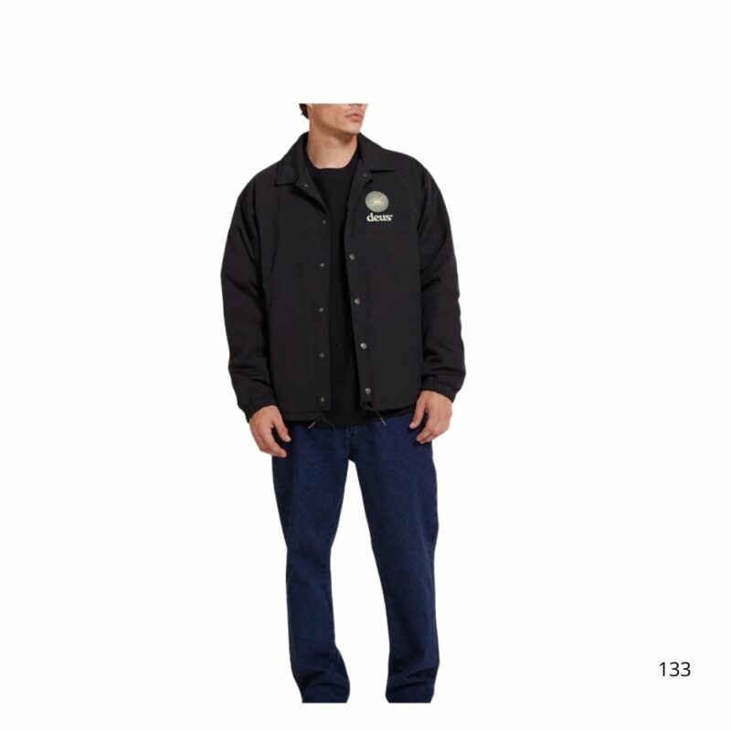 veste de coach deus ex machina black