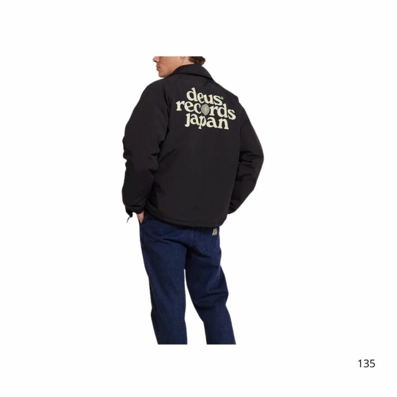 Deus ex machina veste coach strata black imperméable