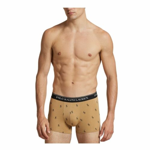 RALPH LAUREN lot 3 boxers beige