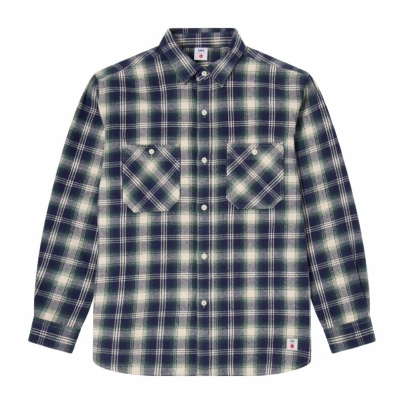 chemise en jeans work navy edwin chez sport aventure à Orange