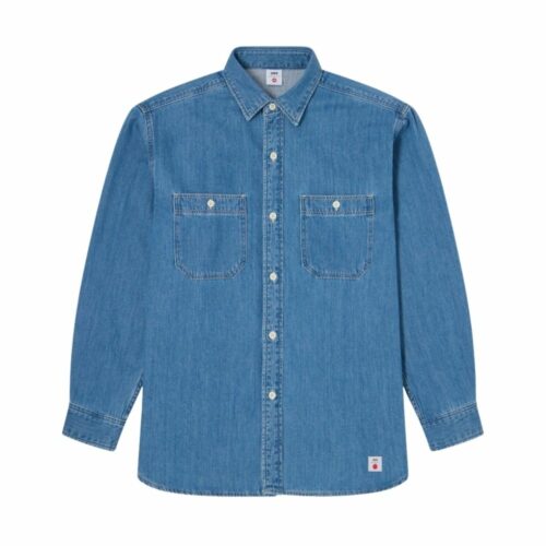 EDWIN chemise jean’s Work blue