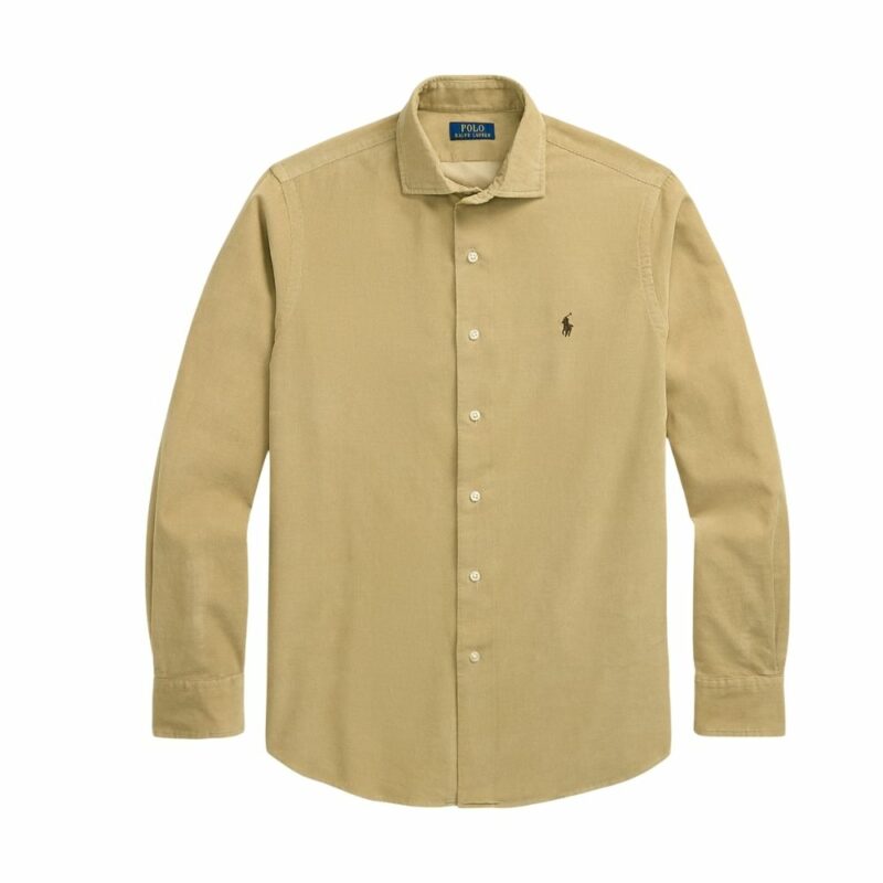 ralph lauren chemise en velours BEIGE