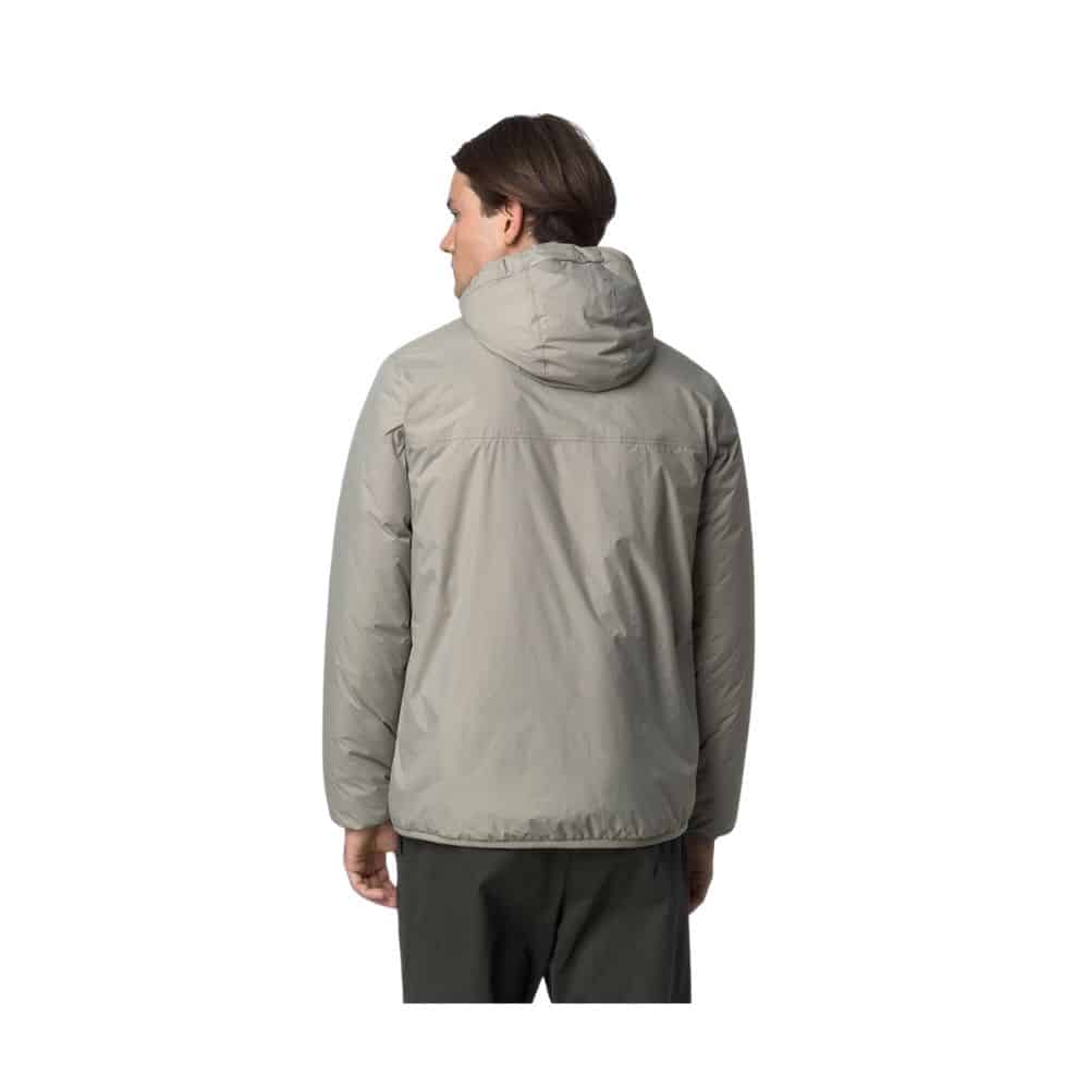 k-way blouson claude orsetto beige green ok mixte