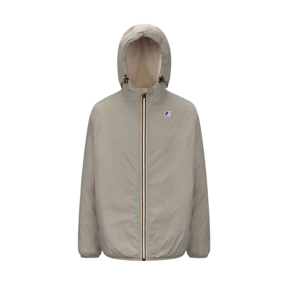 blouson k-way claude orsetto beige green oak chez sport aventure à Orange
