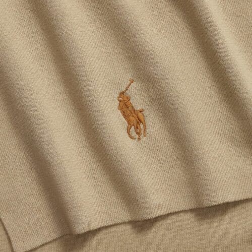 RALPH LAUREN écharpe beige