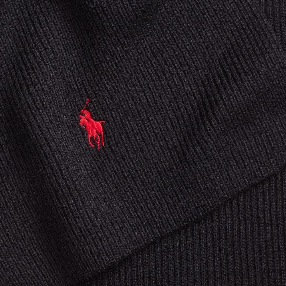 écharpe en laine Ralph Lauren navy
