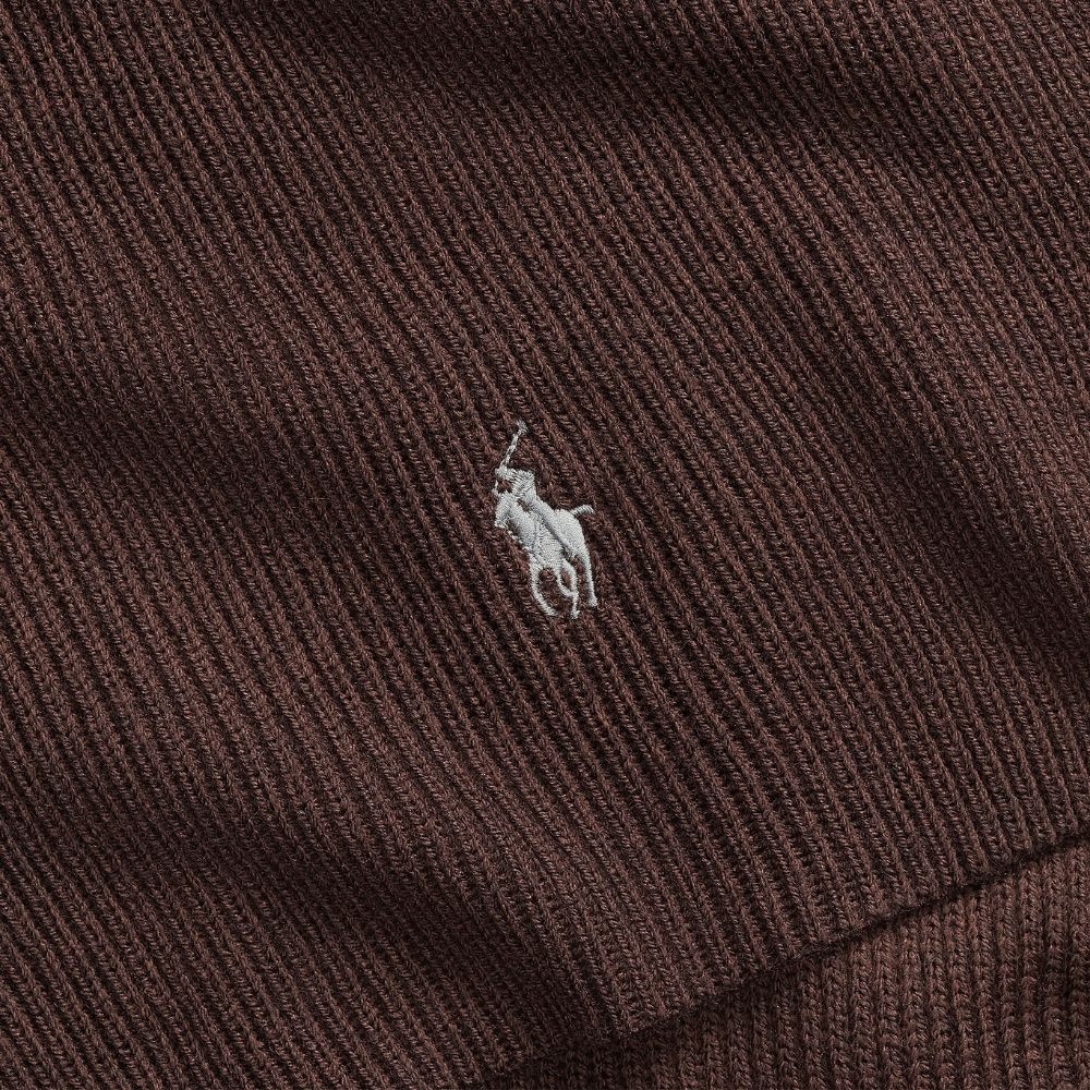 écharpe en laine Ralph Lauren brown