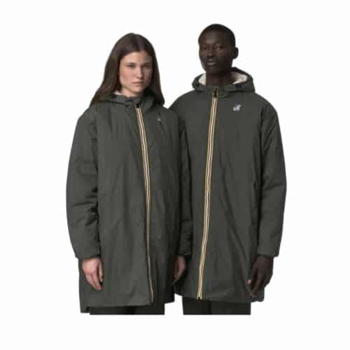K-WAY Eiffel Orsetto green veste longue
