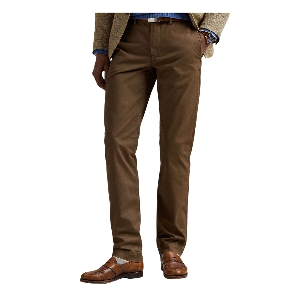 ralph lauren pantalon chino marron brown pour homme chez sport aventure à Orange