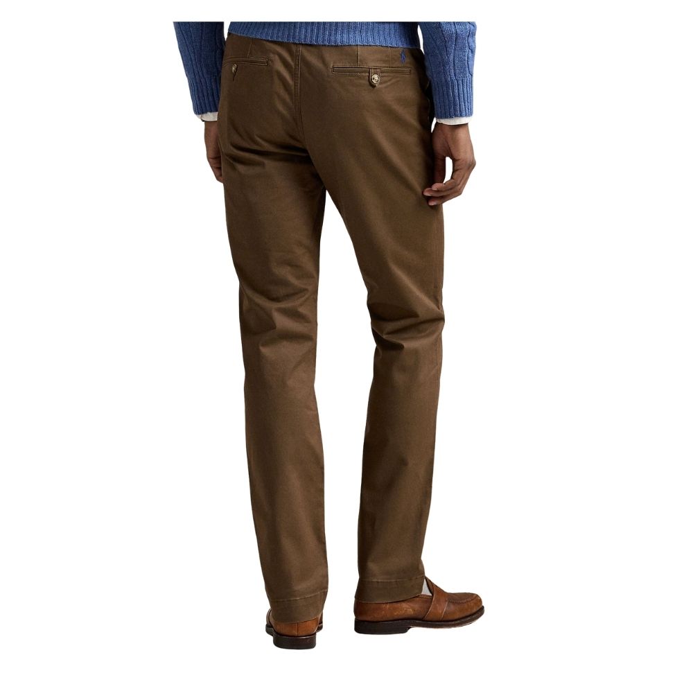 ralph lauren pantalon chino marron brown pour homme chez sport aventure à Orange