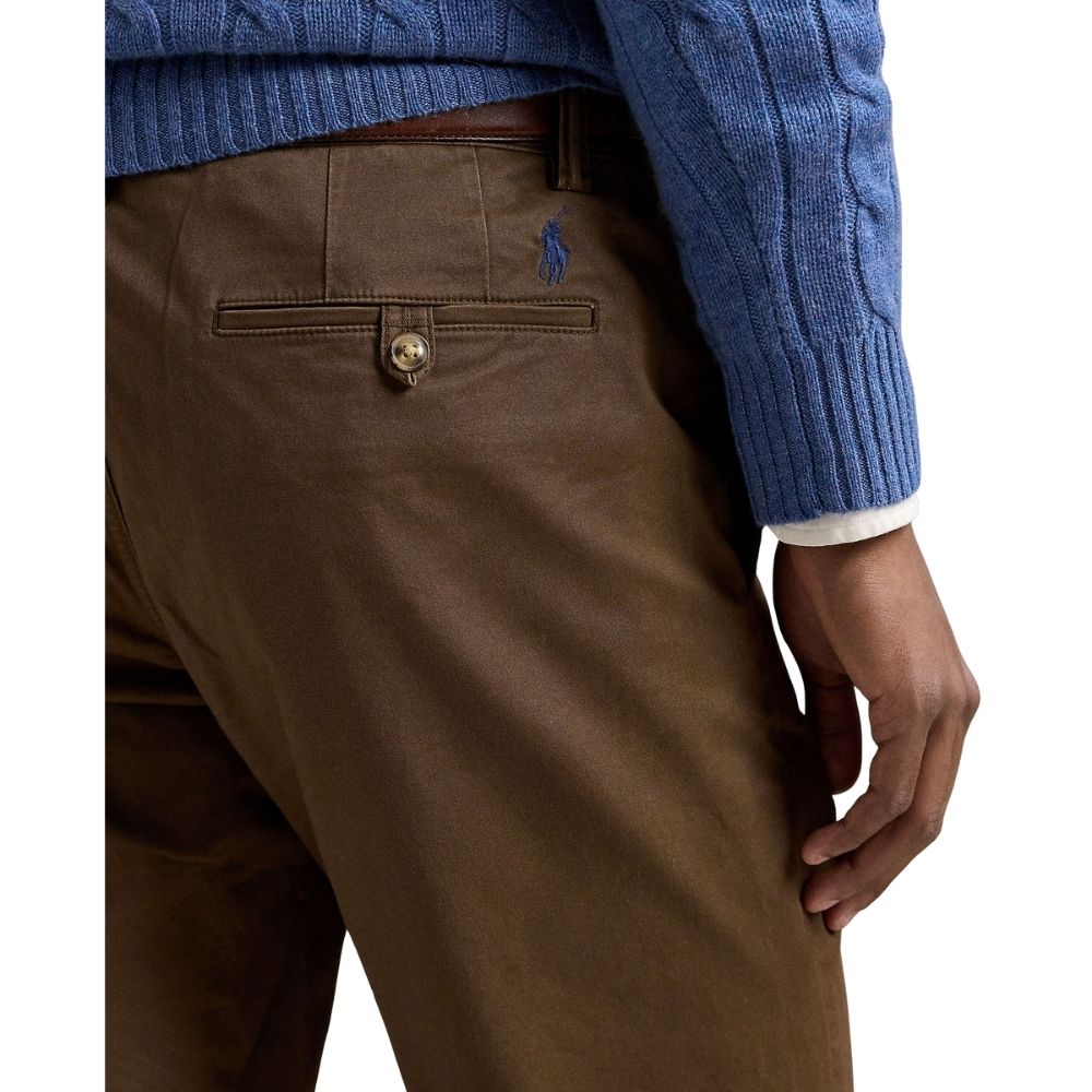 ralph lauren pantalon chino marron brown pour homme chez sport aventure à Orange