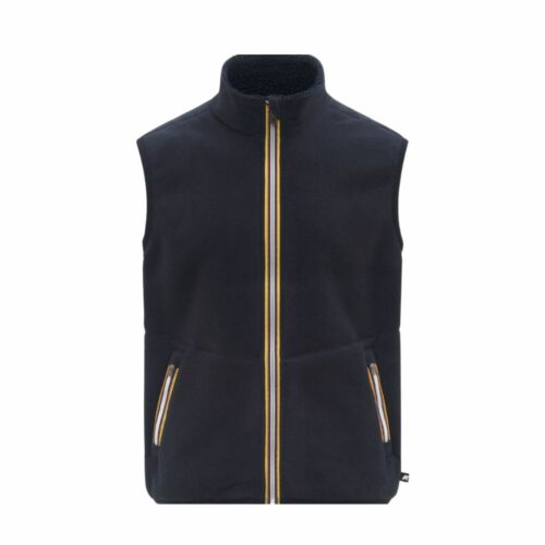 K-WAY Polaire zippée Yannick sherpa blue depht réversible