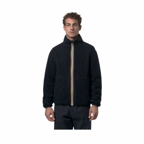 K-WAY Polaire Päscal sherpa blue depht réversible