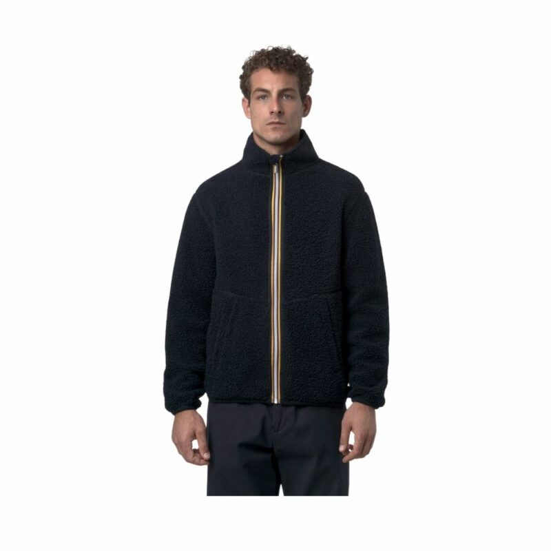 POLAIRE sherpa ZIppée k-way pascal marine blue depht réversible col montant chez sport aventure à Orange