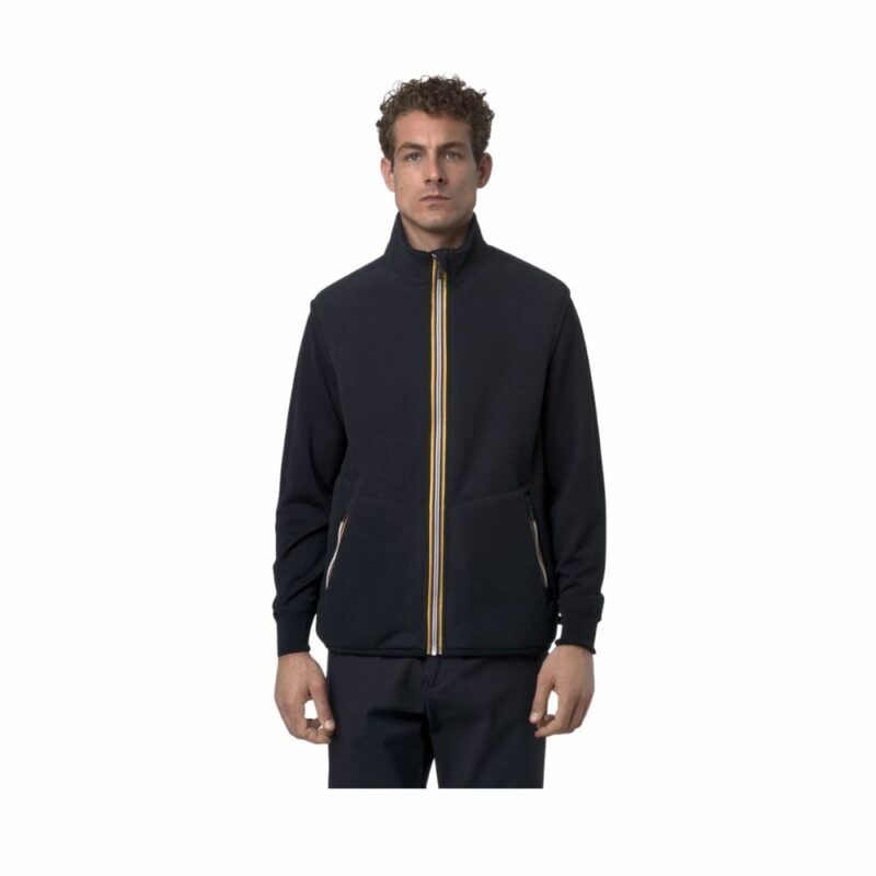 POLAIRE sherpa ZIppée k-way pascal marine blue depht réversible col montant chez sport aventure à Orange