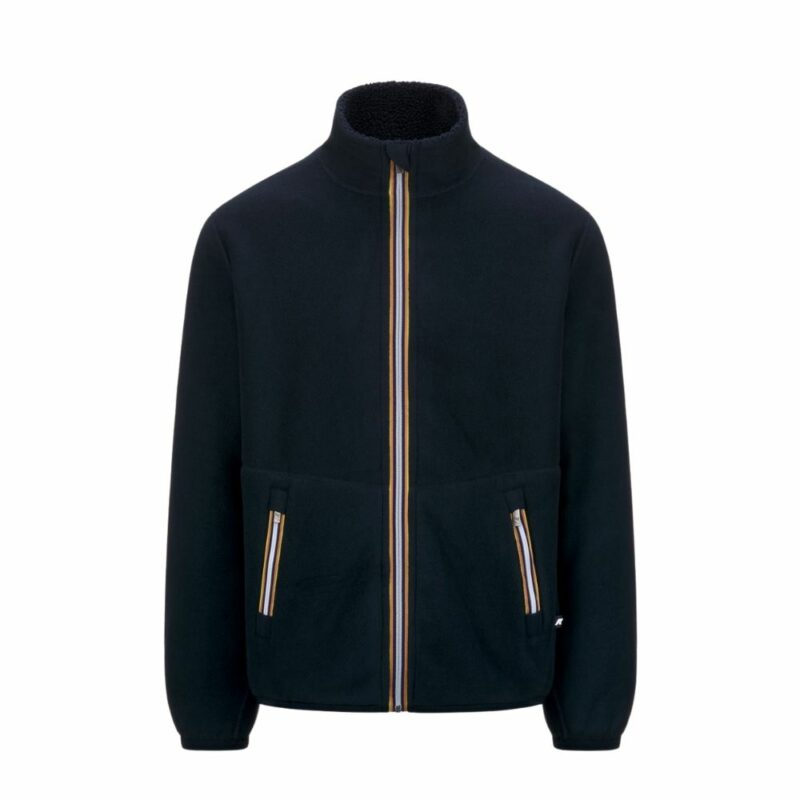 POLAIRE sherpa ZIppée k-way pascal marine blue depht réversible col montant chez sport aventure à Orange