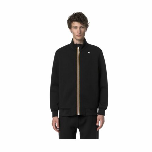 K-WAY Sweat zippé Finn spacer black