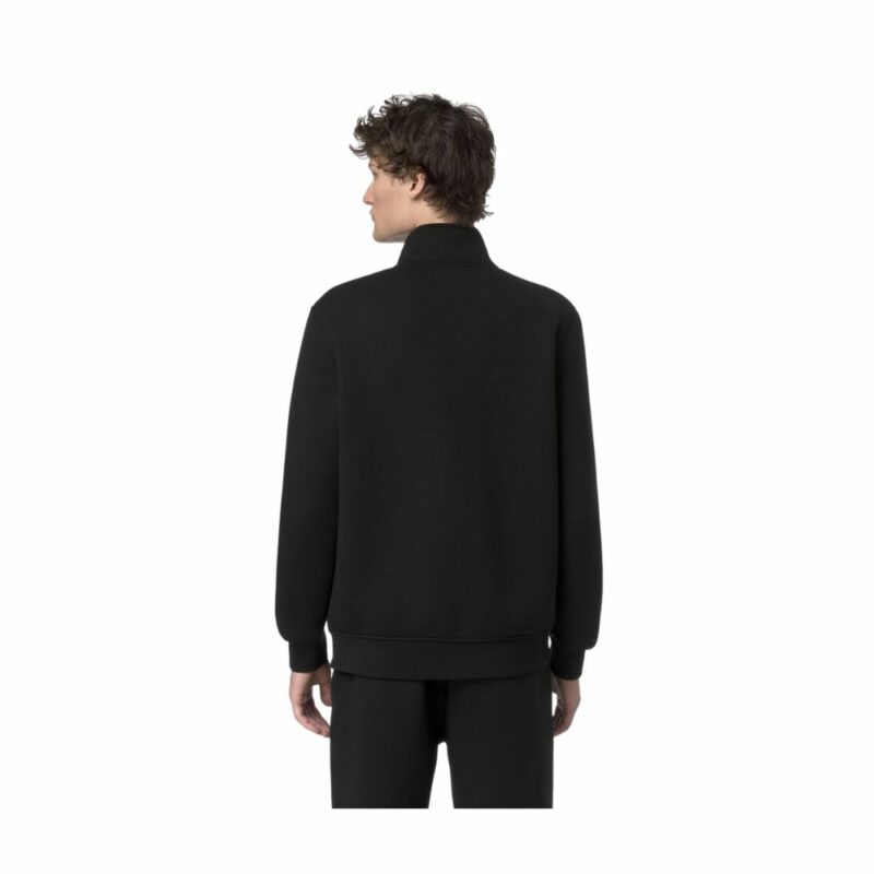 sweatshirt k-way zippé col montant Finn spacer black chez sport aventure à Orange