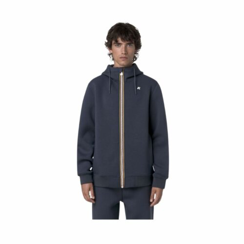 K-WAY Sweat zippé Rainer spacer blue airforce