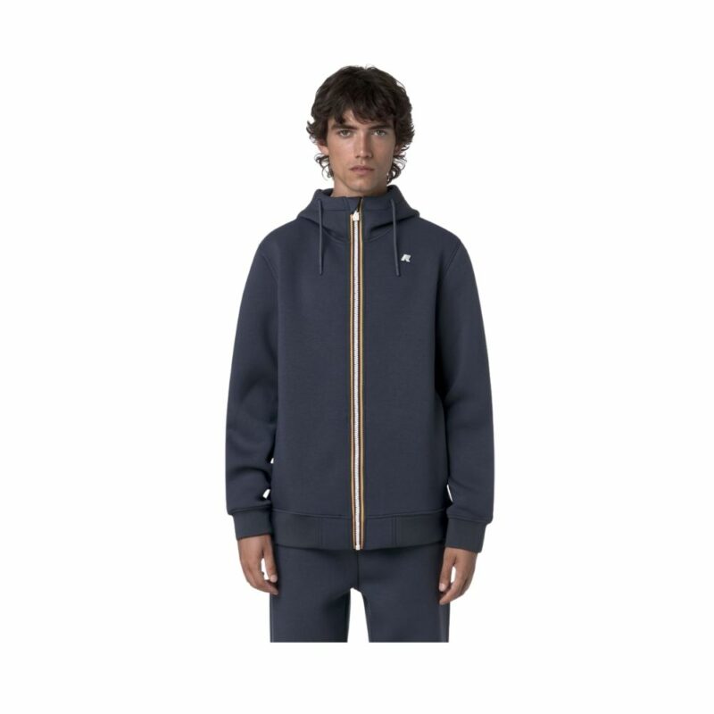 SWEAT zippé k-way a capuche rainer bleu airforce chez sport aventure à Orange