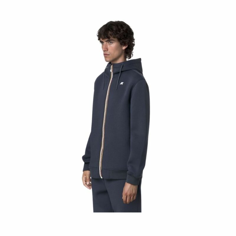 SWEAT zippé k-way a capuche rainer bleu airforce chez sport aventure à Orange
