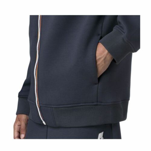 K-WAY Sweat zippé Rainer spacer blue airforce