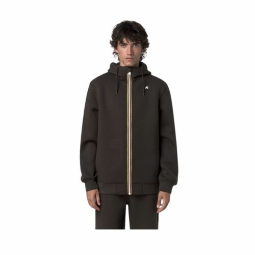 K-WAY Sweat zippé Rainer spacer brown